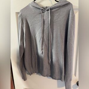Dreamers by Debut Gray Lightweight Knit Hoodie – Women’s M/L